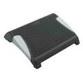 Safco Footrest- Adjustable- 15-.50in.x13-.75in.x3-.25in.- Black-Silver SAF2120BL